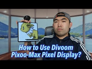 How to Use Divoom Pixoo-Max Pixel Display?