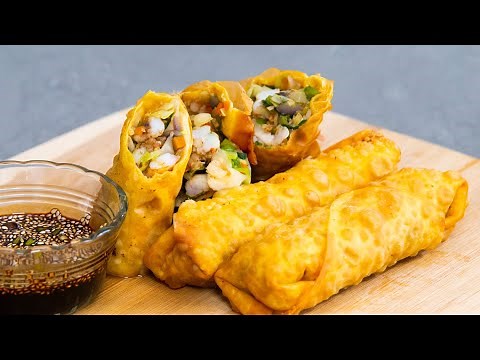 Trini Shrimp Spring Roll Recipe by Chef Jeremy Lovell | Foodie Nation