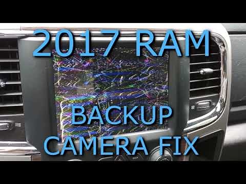 2017 RAM Truck Backup Camera Issue and Fix