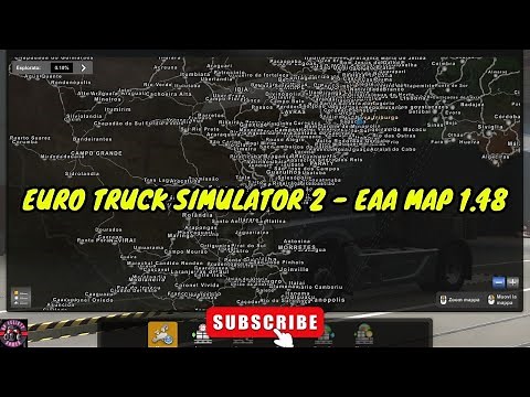 EURO TRUCK SIMULATOR 2 - EAA MAP 1.48