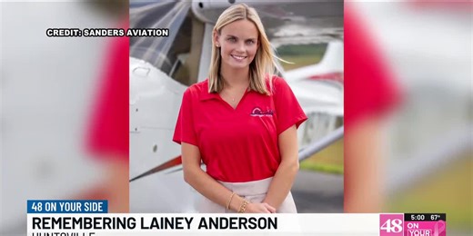 Huntsville community remembering Anderson family following fatal plane crash