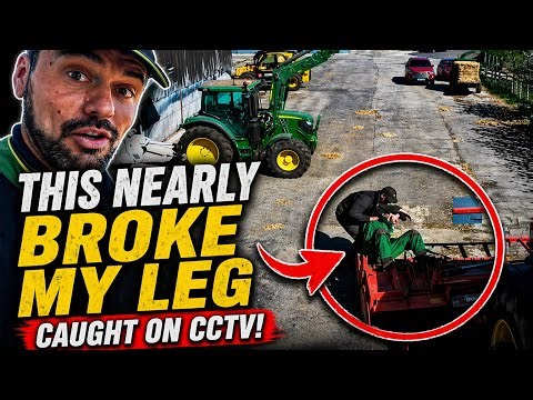 This Could Have Ended Badly… Power Harrow Accident