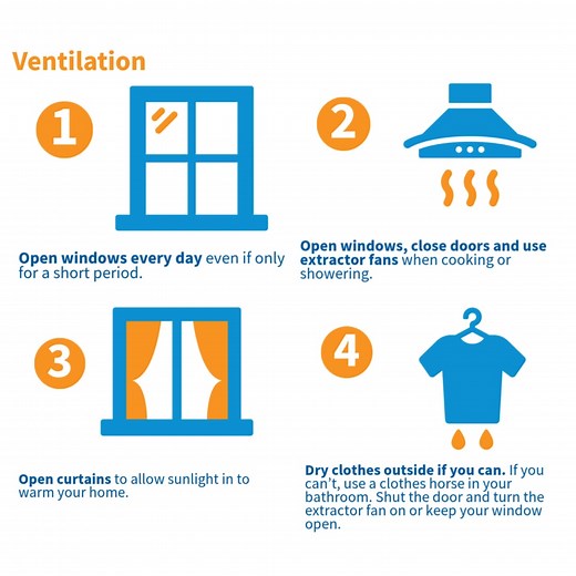 Damp can occur when excess moisture builds up in your home. Letting fresh air in not only reduces humidity and improves airflow, but it also stops mould in its tracks by dispersing any mould spores before they settle and grow. We’ve pulled together eight top tips in the video below to help you keep you and your home safe and healthy. Visit our website for more information: https://bit.ly/3Yiwuua Report damp and mould by using the My Eastlight portal (coming very soon), or by calling 0330 128 033