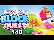 Angry Birds Block Quest - Level 1-10 NO BOOSTERS -Rovio Entertainment Corporation-