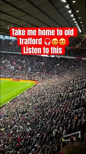 “Manchester United Fans Shake Old Trafford! Emotional ‘United Road’ Chant Echoes Across the Stadium!