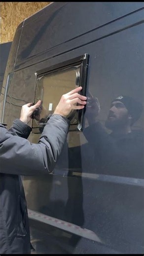 Fitting a side window in a Fiat Ducato campervan conversion 🪟