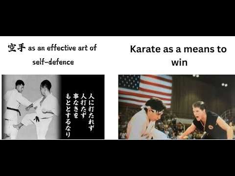 Misrepresentation of Traditional Karate in Hollywood Film
