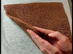 Biscuit génoise moelleuse au chocolat كعكة إسفنجية شوكولاتة