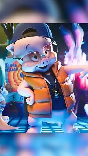 Space Jam | Porky Pig Drops the Mic 🎤🔥 | #shorts