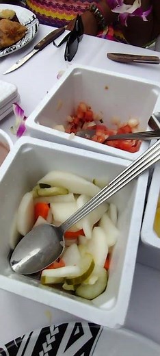 Authentic Hawaiian Food @ The Hale Koa Luau