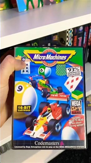 Micro Machines – Can You Keep Up? #racinggame #retrocollector #gamingclips #collection