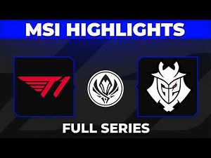 T1 vs G2 ALL GAMES Highlights | MSI 2026 Bracket Stage | T1 vs G2 Esports