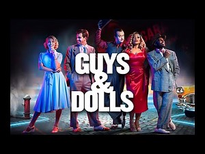 Luck Be A Lady backing track karaoke instrumental Guys & Dolls