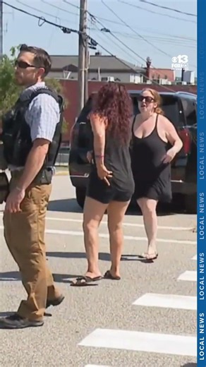 Tensions boil over at scene of deadly ICE shooting in Biddeford