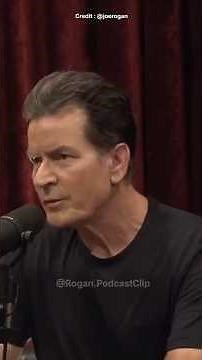 JRE - Charlie Sheen: The Alien World - Joe Rogan Podcast #shorts