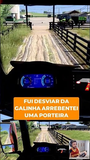 ACCIDENT ON THE FARM! 🐔 BUT WAS THE CHICKEN OKAY? ETS2 Shorts