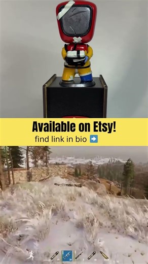 Surviving Rust in real life! (Hazmat Figurine) ⛺ #rust #rustgame #hazmat