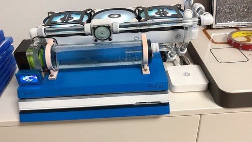 PS4 pro水冷改装