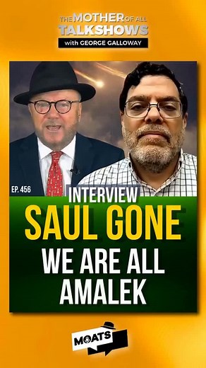 Repost from @georgegallowayofficial • SAUL GONE INTERVIEW: We are all Amalek No option but to defeat the Israeli regime. What is wrong with these monsters? asks Prof Marandi. N*zi Germany sans Hitler Follow #MOATS 456 X: @s_m_marandi #Amalek #ProfMarandi #Israel #Gaza | Lena Keswani Hijaz