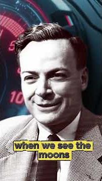 Jupiter's Moons Revealed the Speed of Light #richardfeynman #science