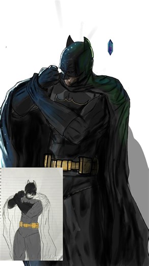 #Batman #speeddrawing #fanart
