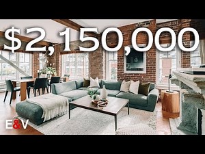 Inside This $2,150,000 Vancouver Loft | LOFT TOUR