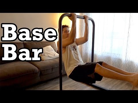 BaseBar Unboxing Setup Review BaseBlocks Bar Rows Pullups Levers Chin ups Abs Back Workout Exercise