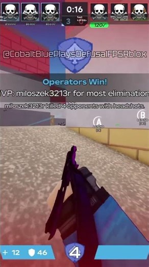 Roblox Defusal scout noscoping edit #shorts #edit