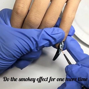 Beautiful rainbow 🌈 smoke 💨 effect 👨🏼‍🎨vincentnails | Notpolish