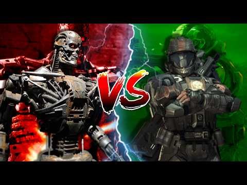 Could ODST's BEAT T-600's? | Halo vs Terminator
