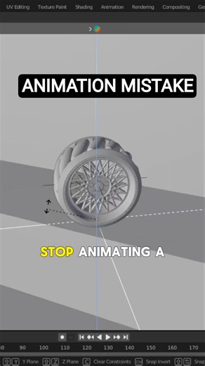Constant Motion Animation in Blender