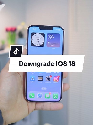 Cara downgrade IOS 18 ke IOS 17 dengan tenorshare reiboot 🔥 #fyp #rizkinhk #tenorsharereiboot
