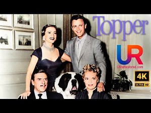 Topper TV Show S01E01 Topper Meets The Ghosts, 4K Ultra Restored World's Best Quality
