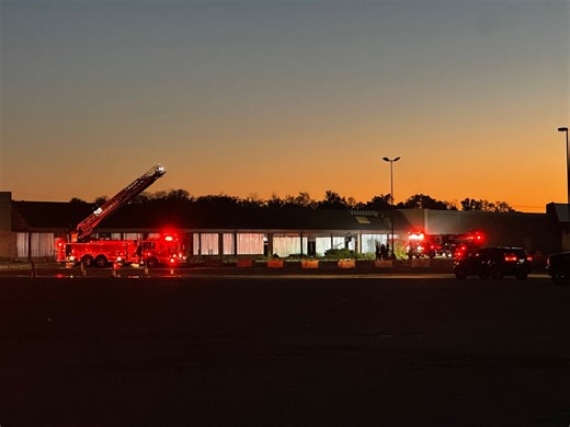 PHOTOS: Crews respond to fire call at former Piqua Kmart