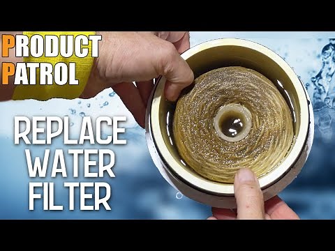 Replacing The Rainfresh Whole House Water Filter