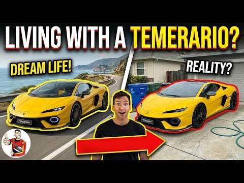 What It’s Like to LIVE with the 2026 Lamborghini Temerario (POV)