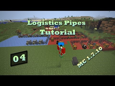 Logistics Pipes Tutorial - #4 - Crafting & Processing