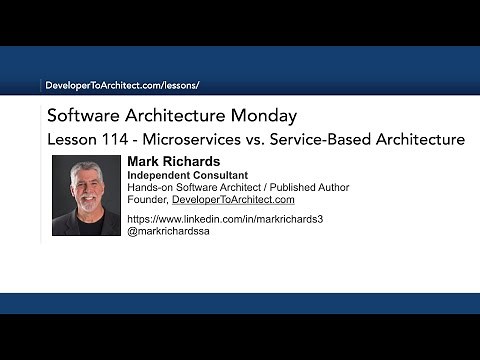 Lesson 114 - Microservices vs. Service Based Architecture