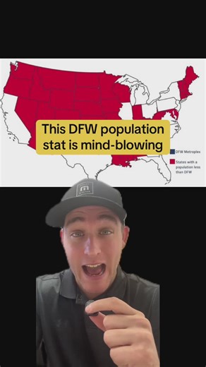 DFW’s population is bigger than most states