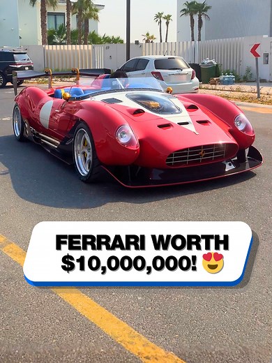 This Ferrari is worth $10,000,000! 🤯 #ferrari #ferrari612trteppista #luxurycars #supercar #luxurylifestyle #rarecars #supercars #cartok #supercarblondie