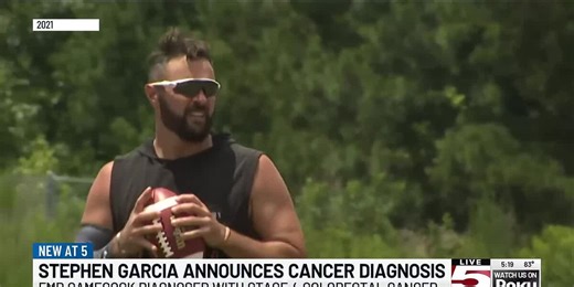 VIDEO: Former University of South Carolina QB Stephen Garcia diagnosed with Stage 4 cancer