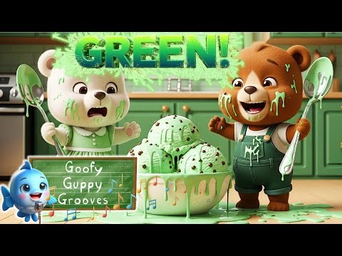 ♫🟢 The Green Song 🟢♫ | Learn All About the Color Green! | Fun Song For Kids