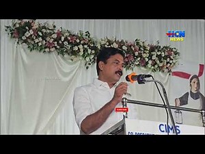 A lamp lighting ceremony was held by students at Thankamani Sims Nursing College.