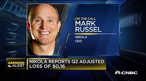 2.4K views · 23 reactions | Shares of electric carmaker Nikola falling double-digits on it earnings after-the-bell. Here's what the CEO had to say about the quarter $NKLA | CNBC Fast Money | Facebook