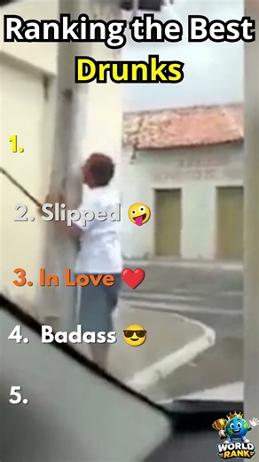 Ranking the Best Drunks