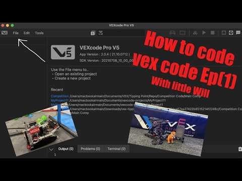Little Will How To Vex Code Pro Ep 1. (the basics of vex code pro c++)