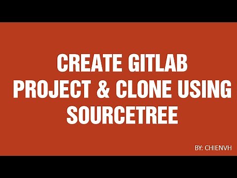 Create GitLab Project and Clone Source Code using SourceTree