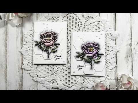 Check out this fun card making technique