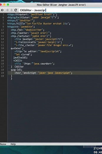 How to Fix the CKEditor File Browser JavaScript Error : Fsiblog