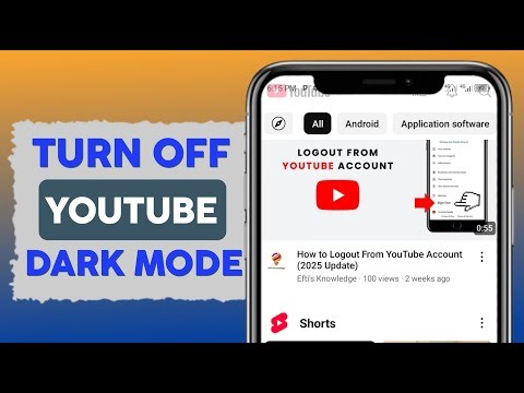 How to Turn Off YouTube Dark Mode in 2025 | Easy Step-by-Step Guide